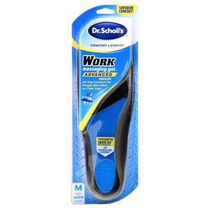 Comfort & Energy Work Insoles for Men Size 8-14 2 unit (DoD)