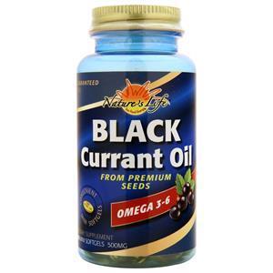 Nature's Life Black Currant Oil  90 sgels