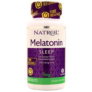 Natrol Melatonin Time Release (1mg)  90 tabs
