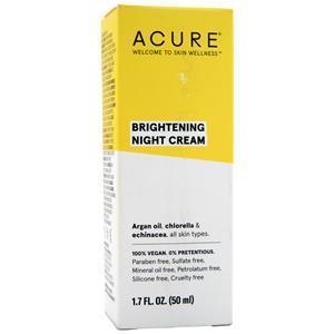 Acure Brightening Night Cream  1.7 fl.oz