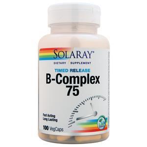 Solaray B-Complex 75  100 caps