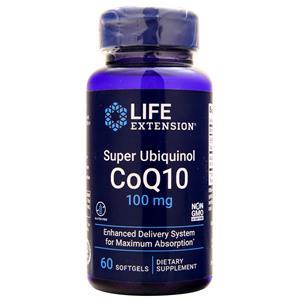 Life Extension Super Ubiquinol CoQ10 (100mg)  60 sgels