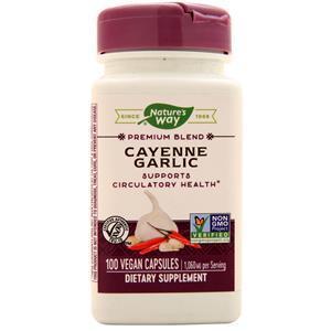 Nature's Way Cayenne Garlic  100 vcaps