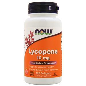 Now Lycopene (10mg)  120 sgels