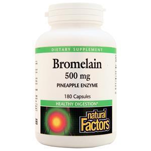 Natural Factors Bromelain (500mg)  180 caps