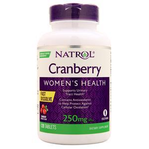 Natrol Cranberry (250mg) - Fast Dissolve Cranberry 120 tabs