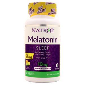 Natrol Melatonin Fast Dissolve (10mg) Citrus 60 tabs
