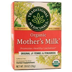 Traditional Medicinals Organic Women's Tea Mother's Milk 16 pckts