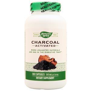 Nature's Way Charcoal - Activated  360 caps