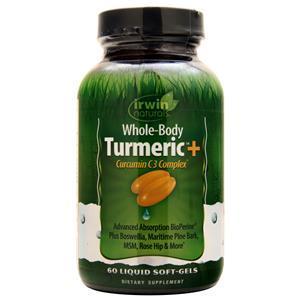 Irwin Naturals Whole-Body Turmeric+  60 sgels