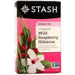 Stash Herbal Tea Wild Raspberry Hibiscus 20 pckts