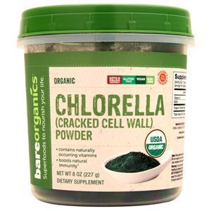 Bare Organics Organic Chlorella Powder  8 oz