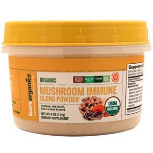 Bare Organics Organic Mushroom Immune Blend Powder  4 oz
