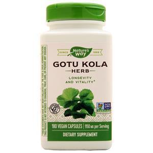 Nature's Way Gotu Kola Herb  180 vcaps