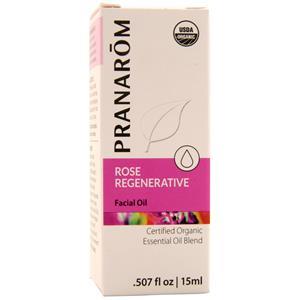 Pranarom Rose Regenerative Facial Oil - Certified Organic Essential Oil  15 mL