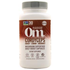 OM Mushroom Superfood Cordyceps Mushroom Superfood Daily Boost Capsules  90 vcaps