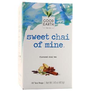 Good Earth Teas Flavored Chai Tea Sweet Chai of Mine 18 pckts