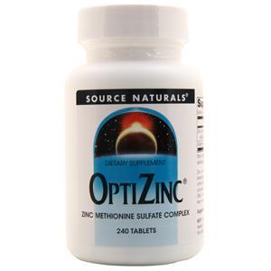 Source Naturals OptiZinc  240 tabs