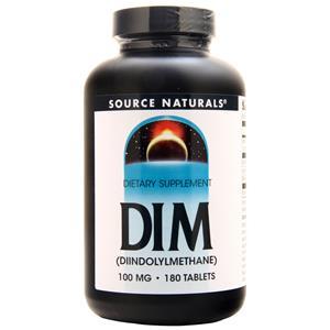 Source Naturals DIM (100mg)  180 tabs