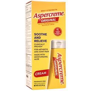 Chattem Aspercreme Original - Pain Relief Cream Fragrance-Free 5 oz