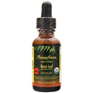 Neem Aura Neem Leaf - Liquid Herbal Extract  1 fl.oz