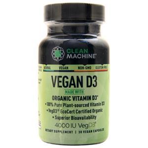 Clean Machine Vegan D3 (4000IU)  30 vcaps