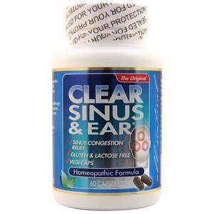 Clear Products Sinus & Ear  60 caps