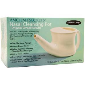 Ancient Secrets Nasal Cleansing Pot Original Ceramic 1 unit