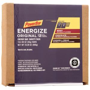 PowerBar Energize Original Bar Variety Pack 12 bars