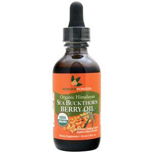 Seabuck Wonders Organic Himalayan Sea Buckthorn Berry Oil  1.76 fl.oz