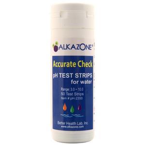 Better Health Lab Alkazone - Accurate Check pH Test Strips  50 strip