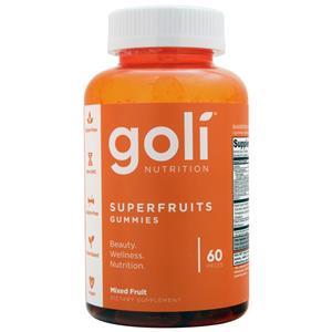 Goli Nutrition Superfruits Gummies Mixed Fruit 60 gummy