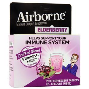 Airborne Airborne Elderberry - Effervescent Tablets Berry 20 tabs