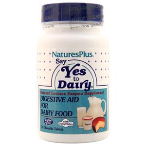 Nature's Plus Say Yes to Dairy French Vanilla 50 tabs