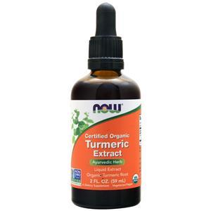 Now Certified Organic Turmeric Extract  2 fl.oz