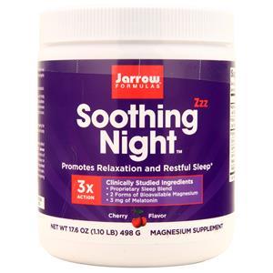 Jarrow Soothing Night Magnesium Supplement Cherry 498 grams