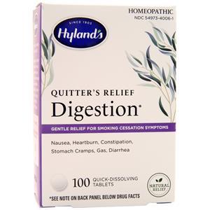 Hylands Homeopathic Quitter's Relief Digestion  100 tabs