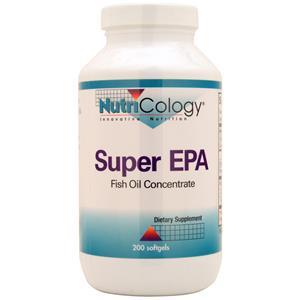 Nutricology Super EPA Fish Oil Concentrate  200 sgels