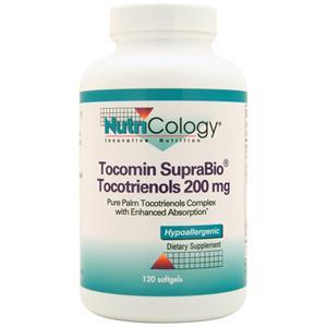 Nutricology Tocomin SupraBio Tocotrienols (200mg)  120 sgels