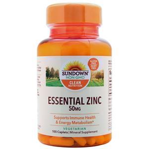 Sundown Naturals Essential Zinc (50mg)  100 cplts