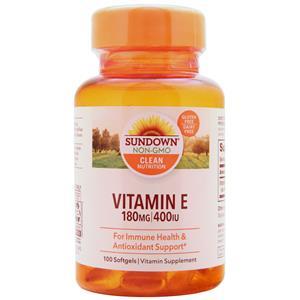 Sundown Naturals Vitamin E (180mg)  100 sgels