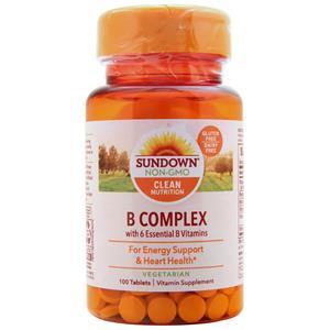 Sundown Naturals B Complex  100 tabs