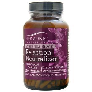 Harmonic Innerprizes Etherium Black - Re-action Neutralizer  240 vcaps