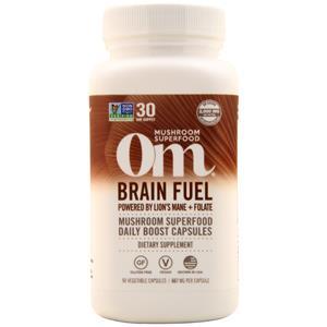 OM Mushroom Superfood Brain Fuel Mushroom Superfood Daily Boost Capsules  90 vcaps