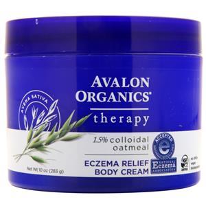 Avalon Organics Eczema Relief Body Cream  10 oz