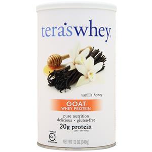 Tera's Whey Goat Whey Protein Vanilla Honey 12 oz