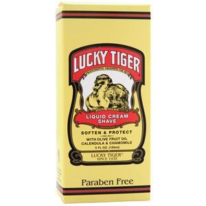 Lucky Tiger Liquid Cream Shave  5 fl.oz