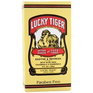 Lucky Tiger After Shave and Face Tonic  8 fl.oz