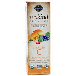 Garden Of Life My Kind Organics - Vitamin C Spray Orange-Tangerine 2 fl.oz