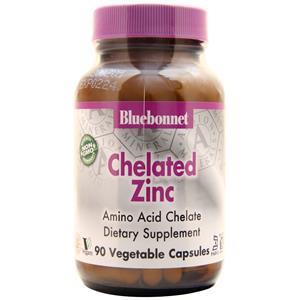 Bluebonnet Chelated Zinc (30mg)  90 vcaps